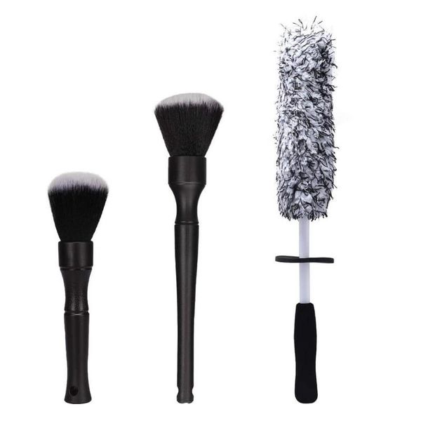 

car sponge maintenance rim cleaning brush kit wash beauty microfiber wheel detailing auto & detail