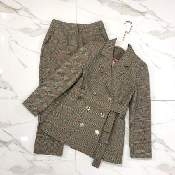 

women's suits & blazers 106841 autumn winter 2021 women pants blazer, White;black