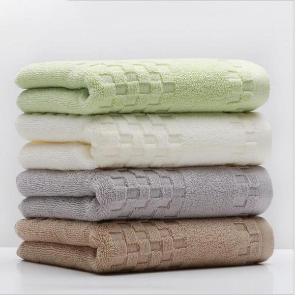 

towel 32*74 cm pure cotton water absorption towels plain color soft comfortable home baby gifts bath s3