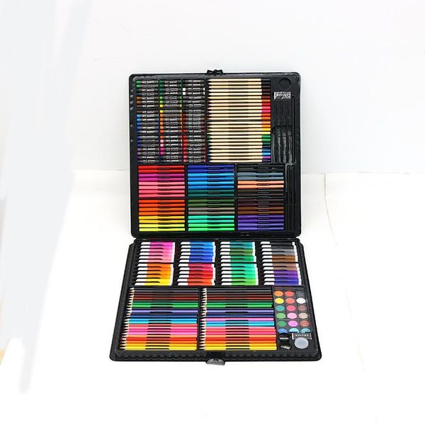 

gift sets lovely children's student painting set 258 pieces watercolor pen stationery simple art vrayon