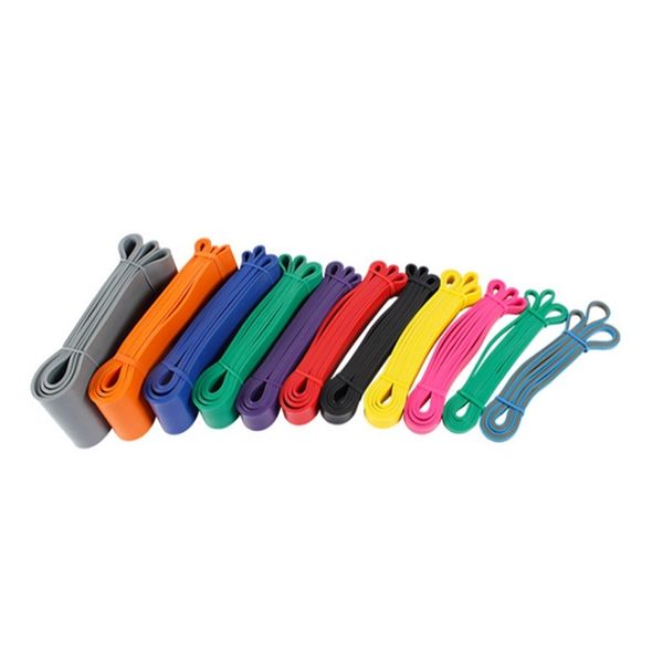

latex tension rope training ring latex elastic yoga fitness resistance band