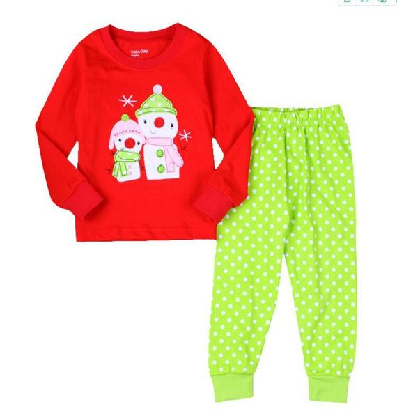 

pajamas 2022 girl boys cotton sets cartoon christmas toddler sleepwear pijamas baby pyjamas suit kids homewear clothes, Blue;red