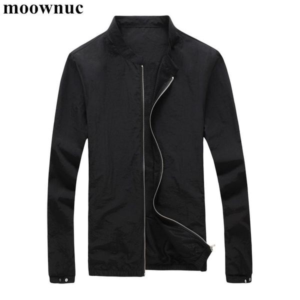 

men's jackets mens autumn thin coats homme casual bomber jacket good quality grey, black, white overcoats plus size m-3xl, Black;brown