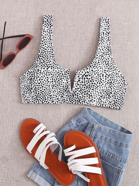 

dalmatian v wired bikini v8fb#, White;black