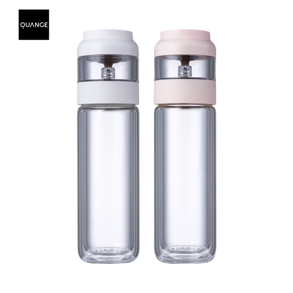 

double-layer tea separation cup fashion value water will not flow back heat insulation and anti-scalding make bottle