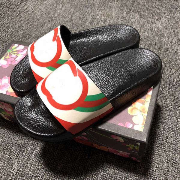 

stylish slippers fashion classics slides gg&#13sandals men women shoes cat design summer huaraches home, Black