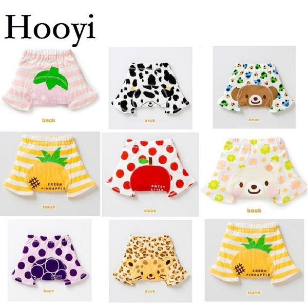 

fruit print baby summer short pants animal newborn pp pant diaper cover nappy baby clothes cotton underpant shorts 210413, Black