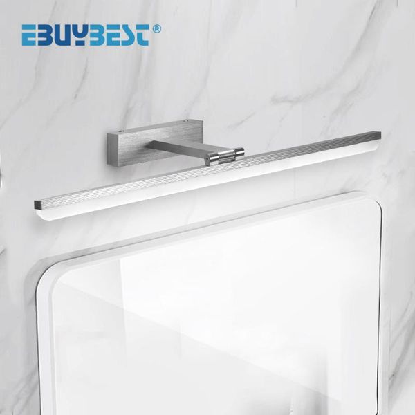 

modern mirror led light bathroom wall with sconce indoor decoration lamp above the