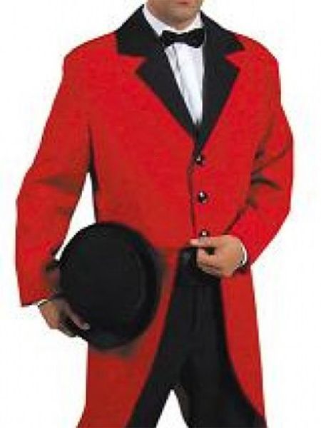 

men's suits & blazers custom made to measure red tailcoat with black collar pants,,bespoke long tail tuxedo tailcoat,tailored men, White;black