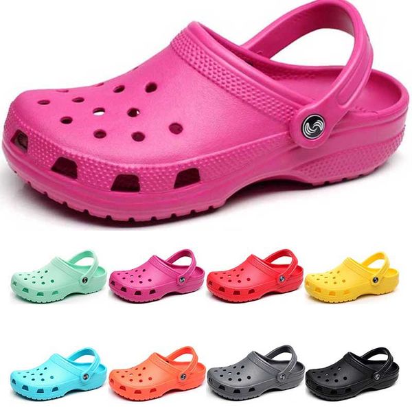 

321 hotsale fashion Sandals Slip On Casual Beach Waterproof Shoes men Classic Nursing Clogs Hospital Women Slippers Work Medical, 14 36-45
