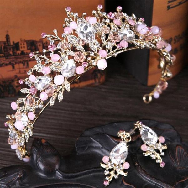 

hair clips & barrettes wedding crown headband tiaras for women flower bride crystal crowns king accessories fashion jewelry, Golden;silver