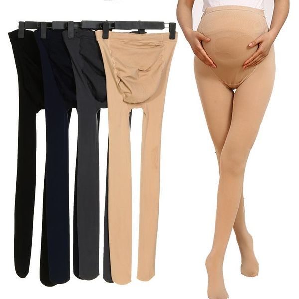 

maternity clothes winter solid color adjustable leggings for pregnant women thick all match pregnancy trousers bottoms, White