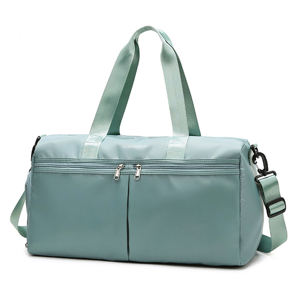

luggage travel bag for women 2021 leisure nylon handbag solid color airport vacation clothes yoga gym short distance sac duffel bags
