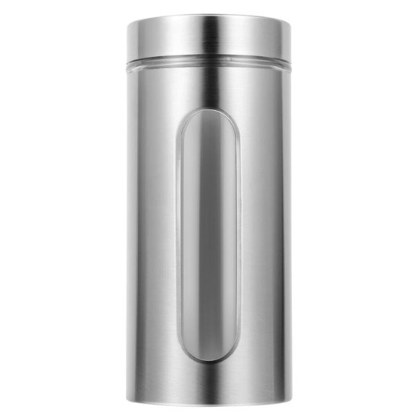 

storage bottles & jars 1 pc stainless steel tank coffee medicinal food container