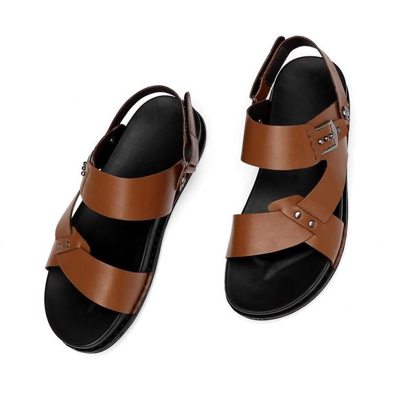 

sandals sale comfortable casuales flat spring sneakers sports casual para shoes genuine for sneaker hombre on male tenis, Black