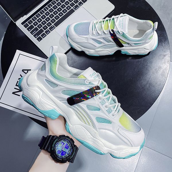 

fashion men women running shoes black white nave blue green yellow -20 comfortable breathable mens trainers sports sneakers outdoor size 39-