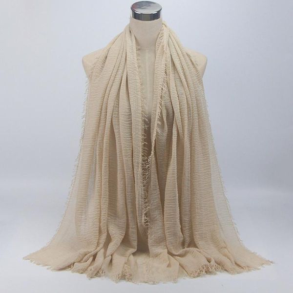 

scarves premium viscose maxi crinkle cloud hijab scarf shawl soft islam muslim plain chiffon wrap printe solid color shawls, Blue;gray