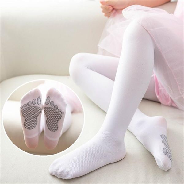 

footies summer children's dance pantyhose spring non-slip velvet ankle girl's bottoming, Blue