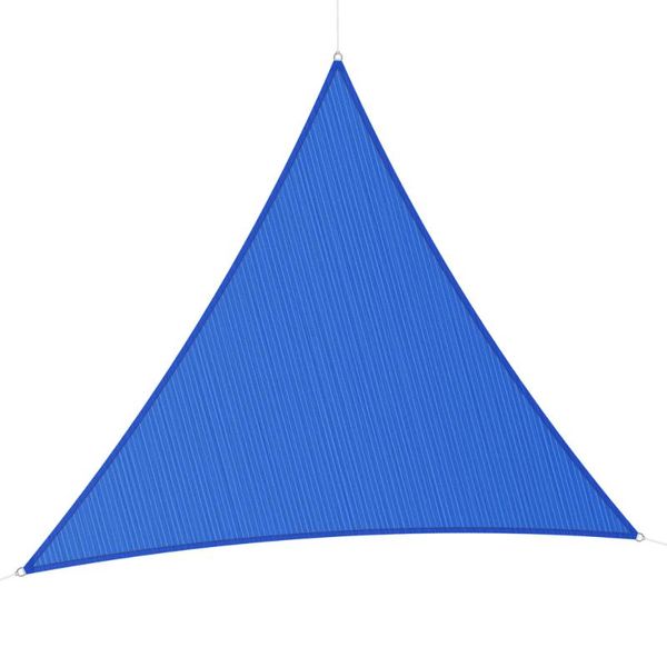 

shade movto12ft sun sail uv block canopy outdoor cover awning shelter for patio garden yard deck swimming pool (blue)