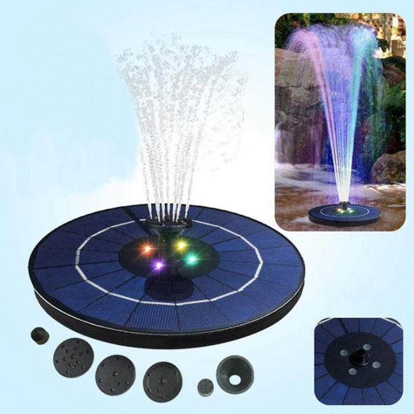 

garden decorations mlgb 3w solar fountain pump floating water with 5 nozzle,solar power for birdbath pond pool fish tank