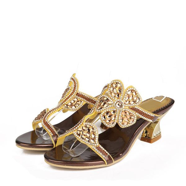 

christia bella evening party women fashion high heels sandals open toe crystals buckle stilettors thin ladies pumps, Black