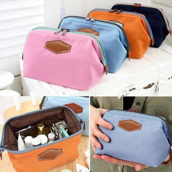 

women cosmetic makeup case bag multifunction toiletry zipper wash organizer