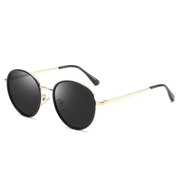 

luxury designer glasses fondyi wholesale polarized cute round sunglasses fashion uv400 metal oculos de sol designer trendy ladies sun glasse, White;black