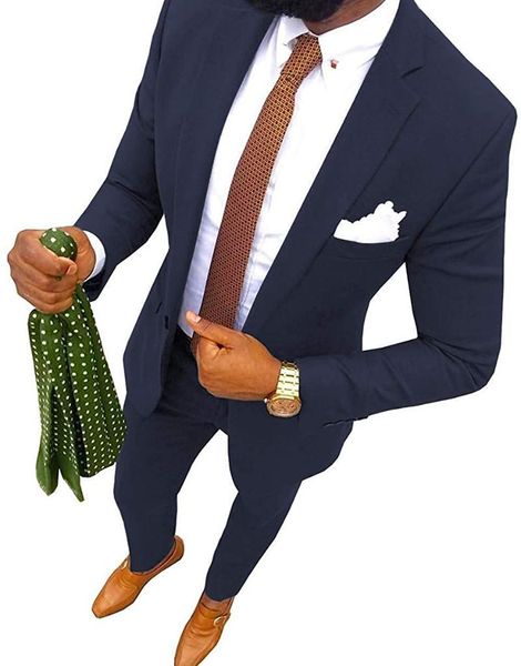 

men's suits & blazers solovedress western navy slim fit dating travel campus party wedding xs s custom color size, White;black