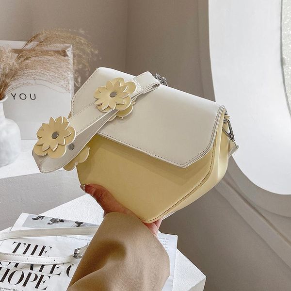 

evening bags original brand handbags all-match 2021 fashion messenger bag hit color flower hand dual-use shoulder