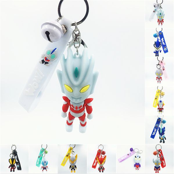 

fashion accessories cartoon character action figure keychain, Silver