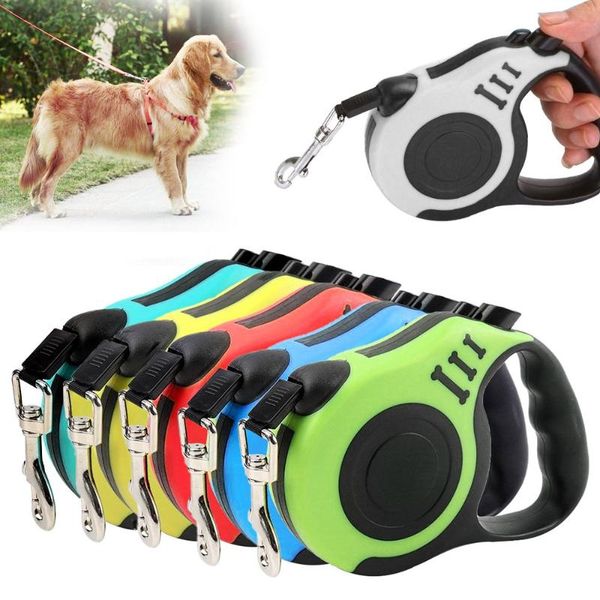 

dog collars & leashes retractable leash pet traction rope walking outdoor security training harness for small medium dogs puppy cat