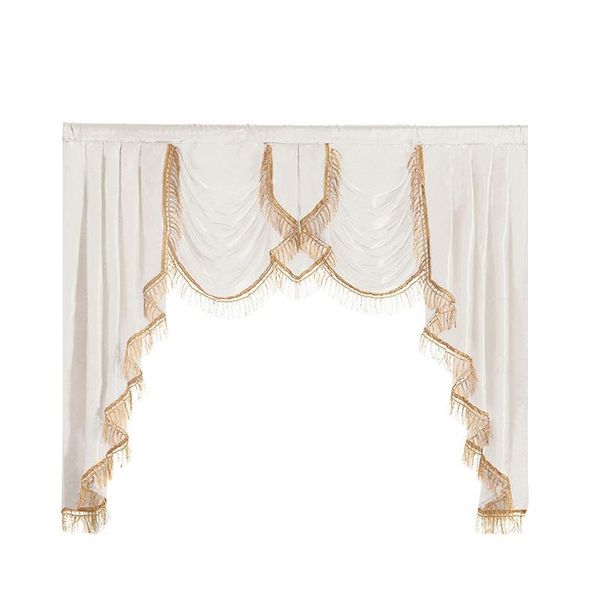 

curtain & drapes european style valance window curtains blackout head decoration for living room bedroom custom