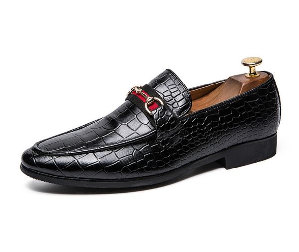 

man cow leather luxurys shoes rubber plus size 38-47 mans office business dress boots flats split designer wedding party shoe, Black
