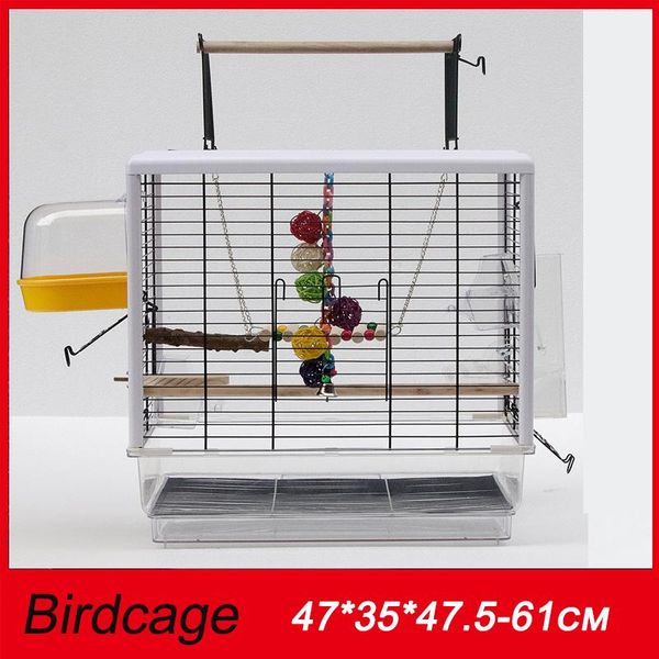

bird cages large birdcage parrot cage extra luxury peony gray wire metal breeding handcraft