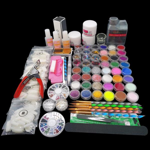 

full set of nail art drill pen acrylic kit all for manicure decorations tools kits