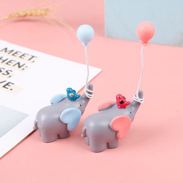 

other festive & party supplies cake decorations baby shower accessories resin cute elephant shape dessert decor