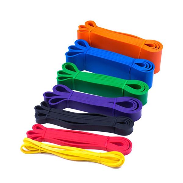

resistance bands yoga band tension hip training sports fitness tpe ring elastic