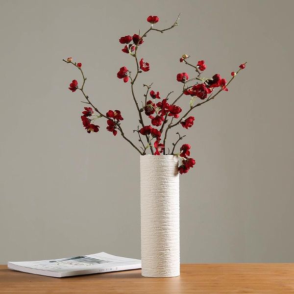 

vases white vase ceramic flower nordic decoration home modern minimalist for living room vaso de planta