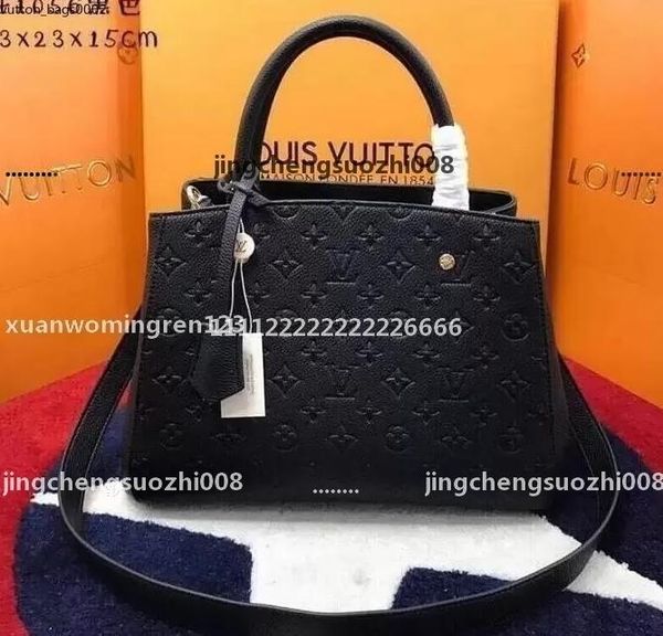

518 gglvlouisvittonyslvutton designers handbags purses montigne bag women tote brand letter embossing ba#168