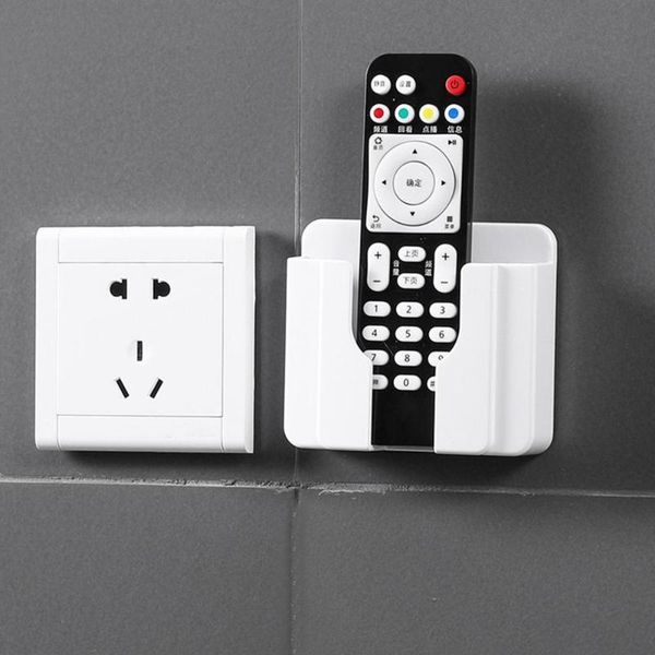

car organizer wall storage box remote control wall-mounted cell phone socket holder multifunctional charging