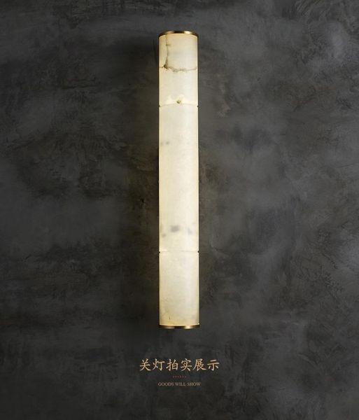 

wall lamp chinese style living room marble tv background decoration simple modern bedroom bedside