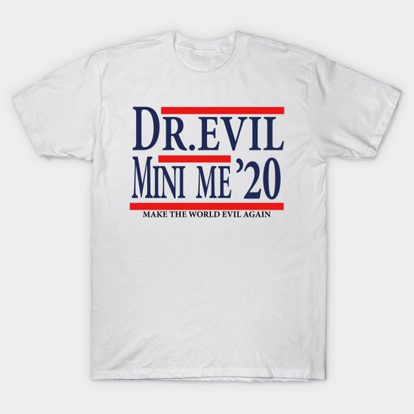 

make the world evil again t-shirt size s-5xl, White;black