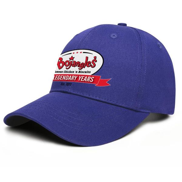 

fashion bojangles' famous chicken baseball cap vintage trucke hats, Blue;gray