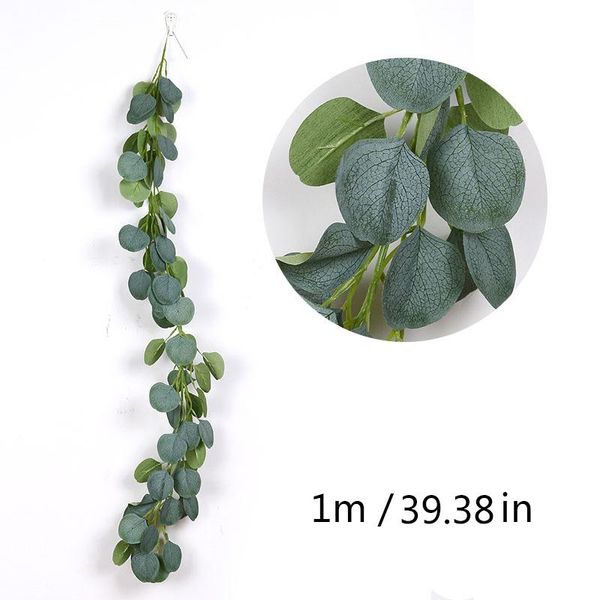 

decorative flowers & wreaths 100-200cm vivid artificial plants creeper green leaf ivy vine garland for home garden party wedding wall decor