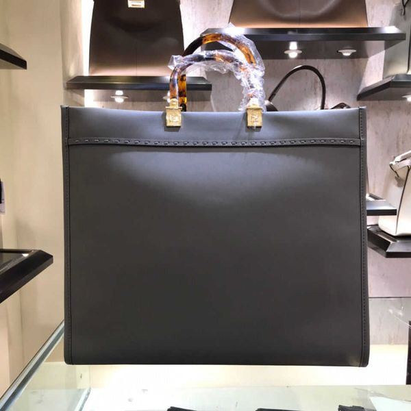 

shopping bag gray size 40.5 * 21.5 35cm handbag