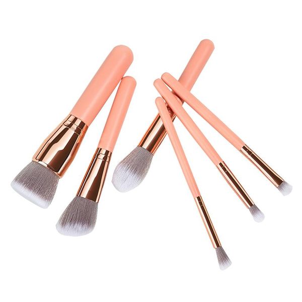 

makeup brushes brush beauty tools eye shadow eyebrow eyelash not scratch skin easy to stick powder wooden handle