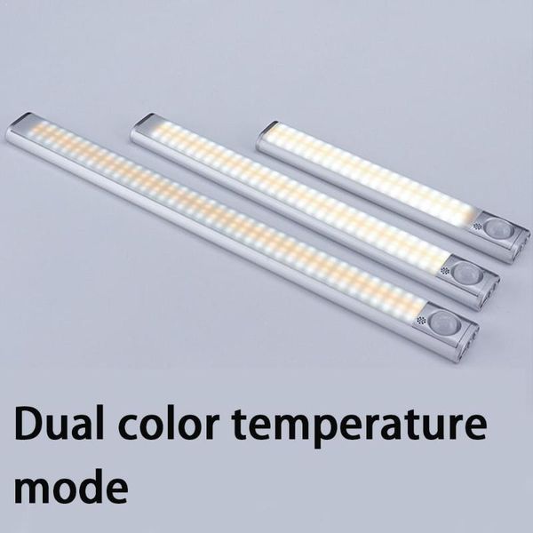

closet light 160 led lights pir motion sensor for kitchen cupboard backlight cabinet bedroom wardrobe night lamp v6j5