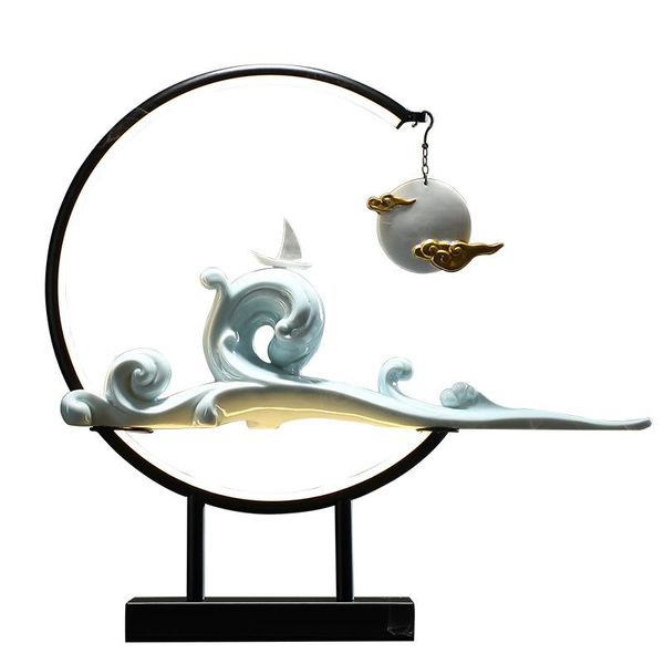 

modern hanging incense burner ceramic waterfall backflow sandalwood aroma household wierook houder home garden ef50xl fragrance lamps