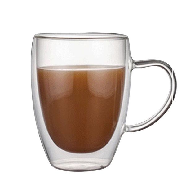 

high double wall insulated glasses espresso mugs borosilicate glass cups uej wine
