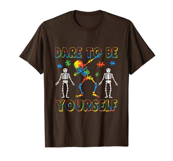 

Sleketon Dab Autism Awareness Tshirt Dare To Be Yourself Tee, Mainly pictures